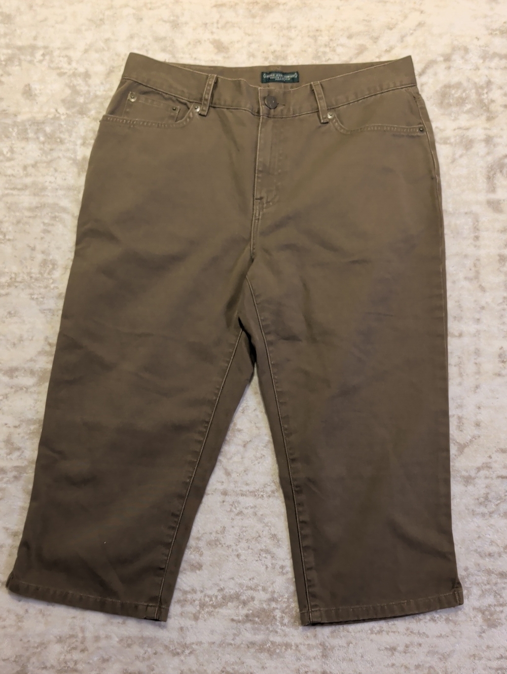 Ralph Lauren Women Knee Brown Jeans Size 6p
